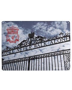 Liverpool FC Shankly Gates Large Sign Maznun Football