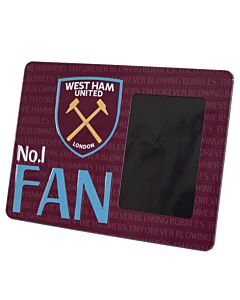 West Ham United FC No1 Fan Picture Frame Sign Maznun Football