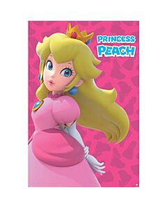 Super Mario Princess Peach Poster 109-TM-06222 Maznun Football