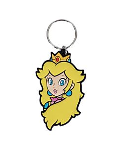 Super Mario Princess Peach PVC Keyring Maznun Football