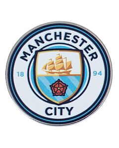 Manchester City FC Club Crest Pin Badge Maznun Football