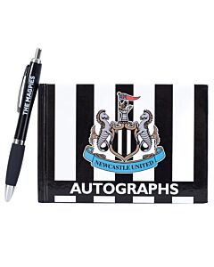 Newcastle United FC Autograph Book & Pen Maznun Football