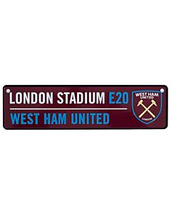 West Ham United FC Colour Window Sign-TM-06306 Maznun Football
