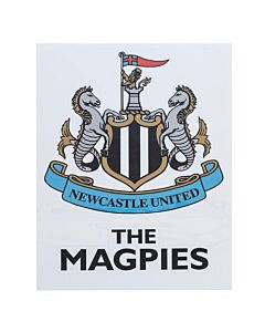 Newcastle United FC A3 Car Decal Maznun Football