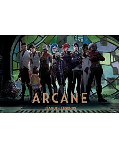 Arcane Zaun Arcade Poster 32 Maznun Football