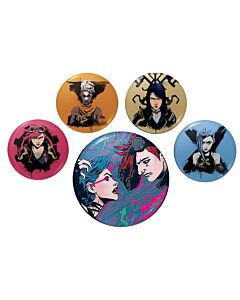 Arcane Button Badge Set Maznun Football