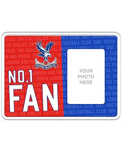 Crystal Palace FC No1 Fan Picture Frame Sign Maznun Football