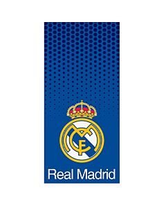 Real Madrid CF Blue Towel Maznun Football