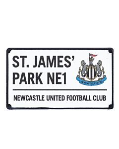 Newcastle United FC Street Sign Badge Maznun Football