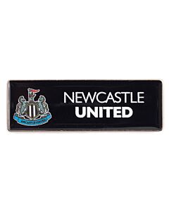 Newcastle United FC Rectangle Badge Maznun Football