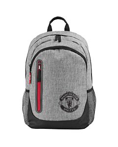 Manchester United FC Heather Grey Backpack Maznun Football