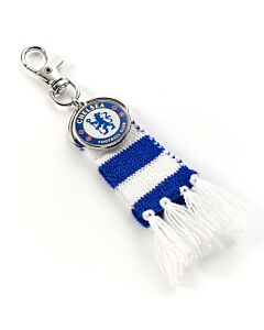 Chelsea FC Blue Bar Scarf Bag Charm Maznun Football