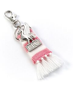 Liverpool FC Pink Bar Scarf Bag Charm Maznun Football