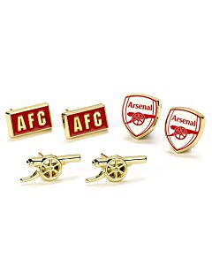 Arsenal FC Stud Earring Set Maznun Football
