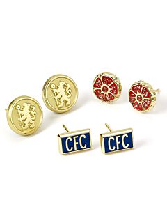 Chelsea FC Stud Earring Set Maznun Football