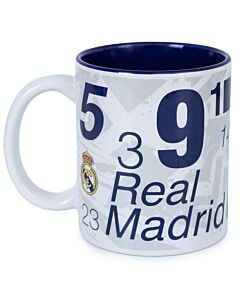 Real Madrid CF Los Galacticos Mug Maznun Football