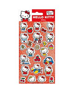 Hello Kitty Puffy Sticker Set Maznun Football