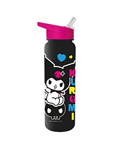 Kuromi Plastic Drinks Bottle Maznun Football