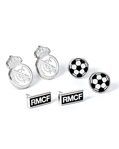 Real Madrid CF Stud Earring Set Maznun Football