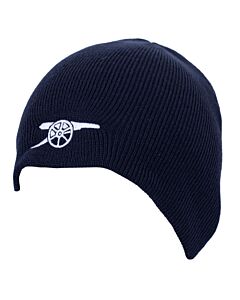 Arsenal FC Navy Cannon Beanie Maznun Football