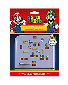 Super Mario Fridge Magnet Set Maznun Football