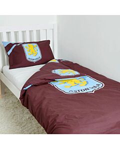 Aston Villa FC Single Duvet Set Maznun Football