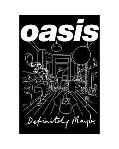 Oasis Definitely Maybe Poster 244-TM-06112 Maznun Football