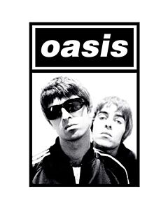 Oasis Gallaghers Poster 256-TM-06113 Maznun Football