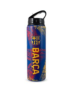 FC Barcelona HD Printed Aluminium Drinks Bottle Maznun Football