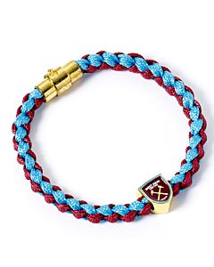 West Ham United FC Two Tone Bracelet Maznun Football