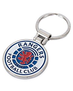 Rangers FC Boxed Crest Keyring Maznun Football