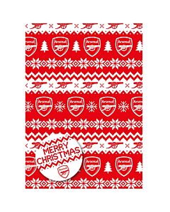 Arsenal FC Christmas Gift Wrap Maznun Football