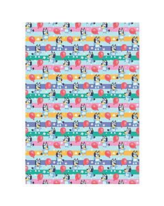 Bluey Balloon Gift Wrap Maznun Football