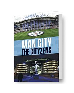 Manchester City FC 3D Lenticular Birthday Card Maznun Football