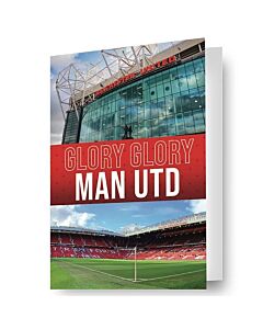 Manchester United FC 3D Lenticular Birthday Card Maznun Football