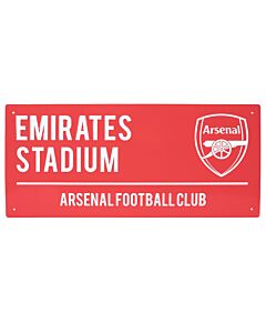 Arsenal FC Colour Street Sign Maznun Football
