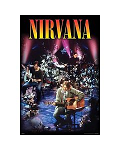 Nirvana Unplugged Poster 44 Maznun Football