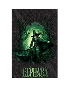 Wicked 2 Elphaba Glow Poster 35 Maznun Football