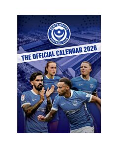 Portsmouth FC A3 Calendar 2026-TM-07102 Maznun Football