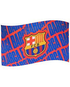 FC Barcelona Barca Flag Maznun Football