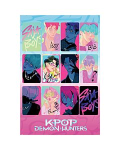 K-POP Demon Hunters Saja Boys Poster 52 Maznun Football