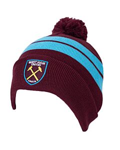 West Ham United FC Bar Knit Ski Hat Maznun Football