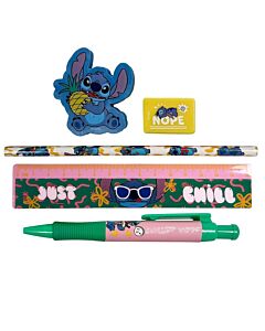 Lilo & Stitch 5pc Stationery Set Maznun Football