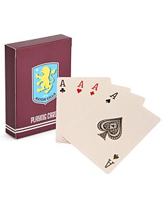 Aston Villa FC Playing Cards Maznun Football