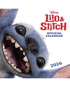 Lilo & Stitch Live Action Square Calendar 2026 Maznun Football