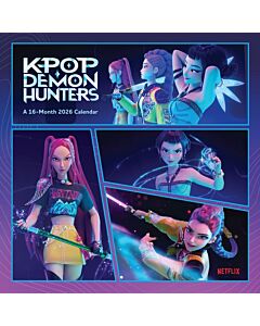 K-Pop Demon Hunters Square Calendar 2026 Maznun Football