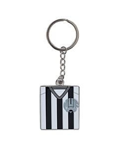 Newcastle United FC Retro Shirt Keyring Maznun Football