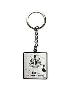 Newcastle United FC Route To St James' Park Keyring Maznun Football