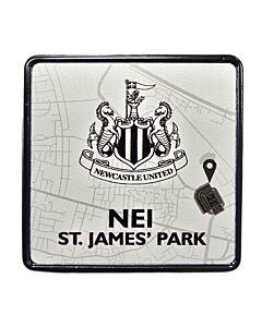 Newcastle United FC Route to St James' Park Badge Maznun Football