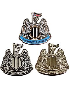 Newcastle United FC 3pc Crest Badge Set Maznun Football